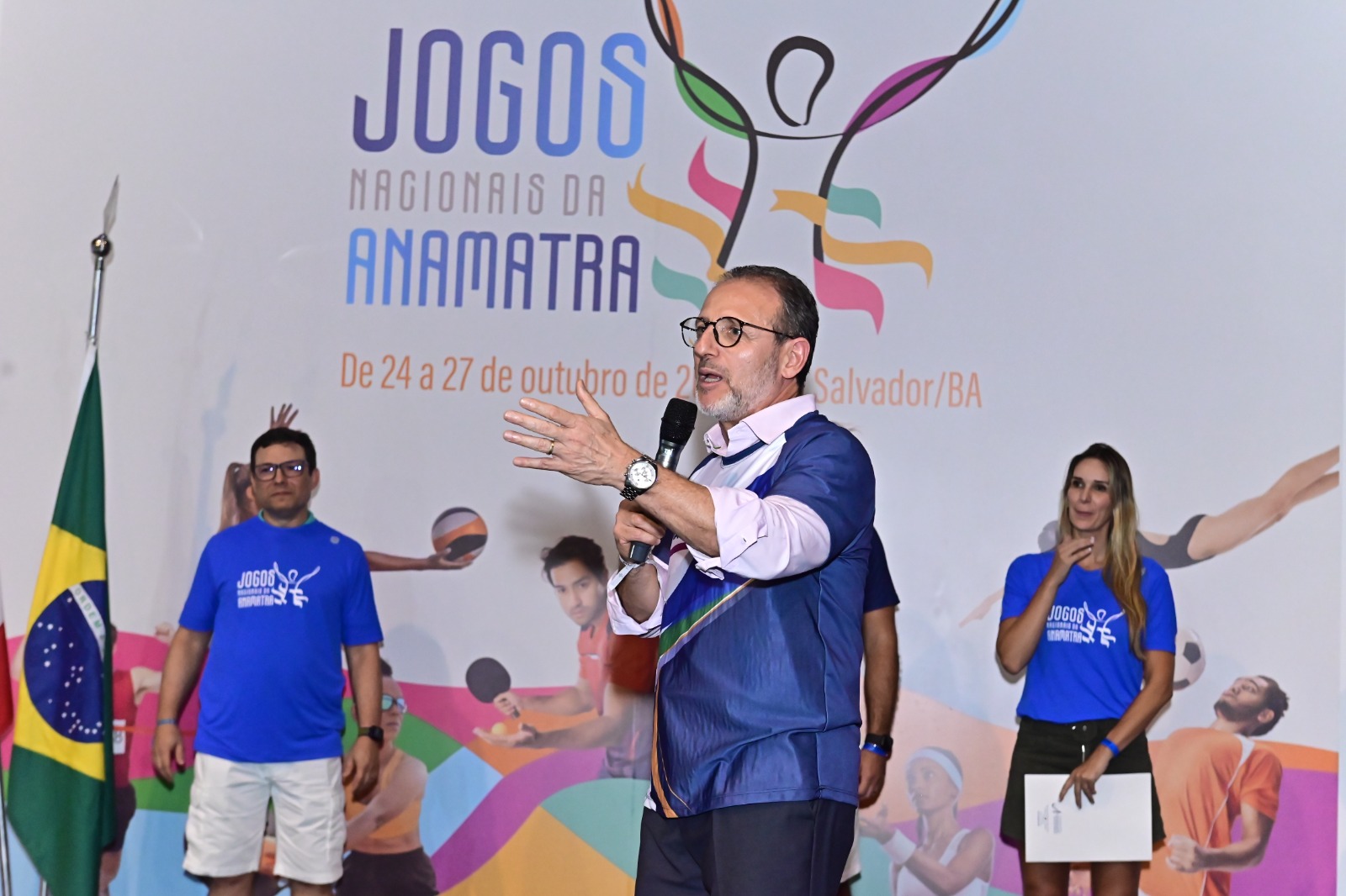 Em ritmo de axé, tem início a 15ª edição dos Jogos Nacionais da Anamatra